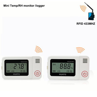 الصين RFID 433Mhz اللاسلكية الرطوبة درجة الحرارة مسجل بيانات نظام مراقبة الاستشعار المزود